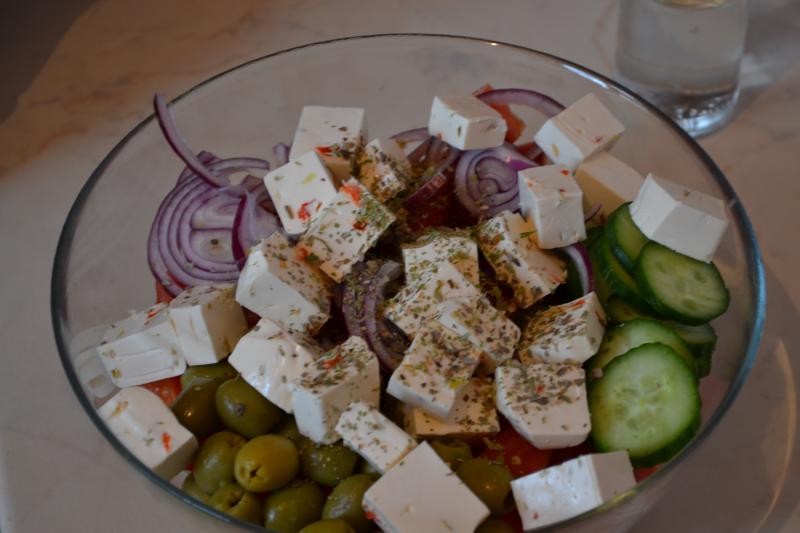 Греческий салат | Результат