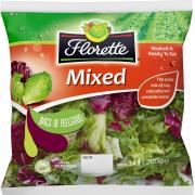крабовый салат - смесь листьев